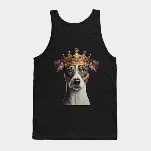 Beagle + Crown = Royalty Tank Top by gandul 